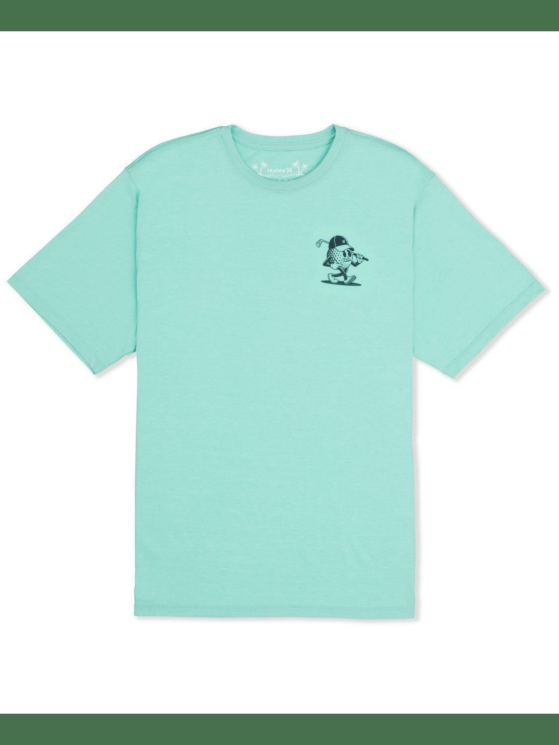 Born to Bogey Short Sleeve - Tropical Mist Heather