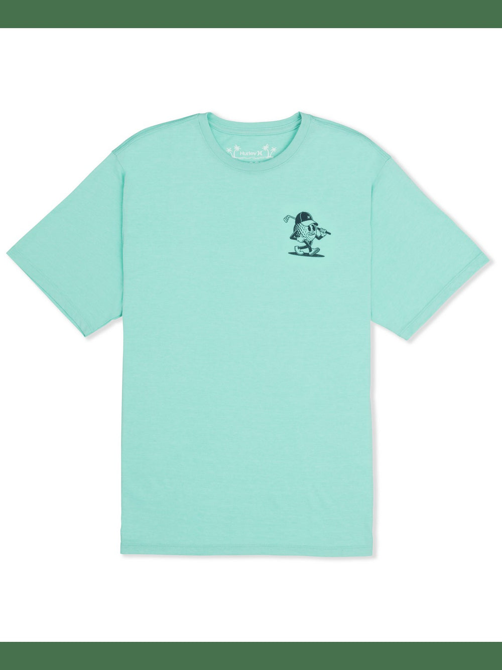Born to Bogey Short Sleeve - Tropical Mist Heather