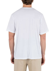 Linear Palm Short Sleeve - White