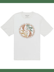 Yin Yang Palms Short Sleeve - Barely Bone
