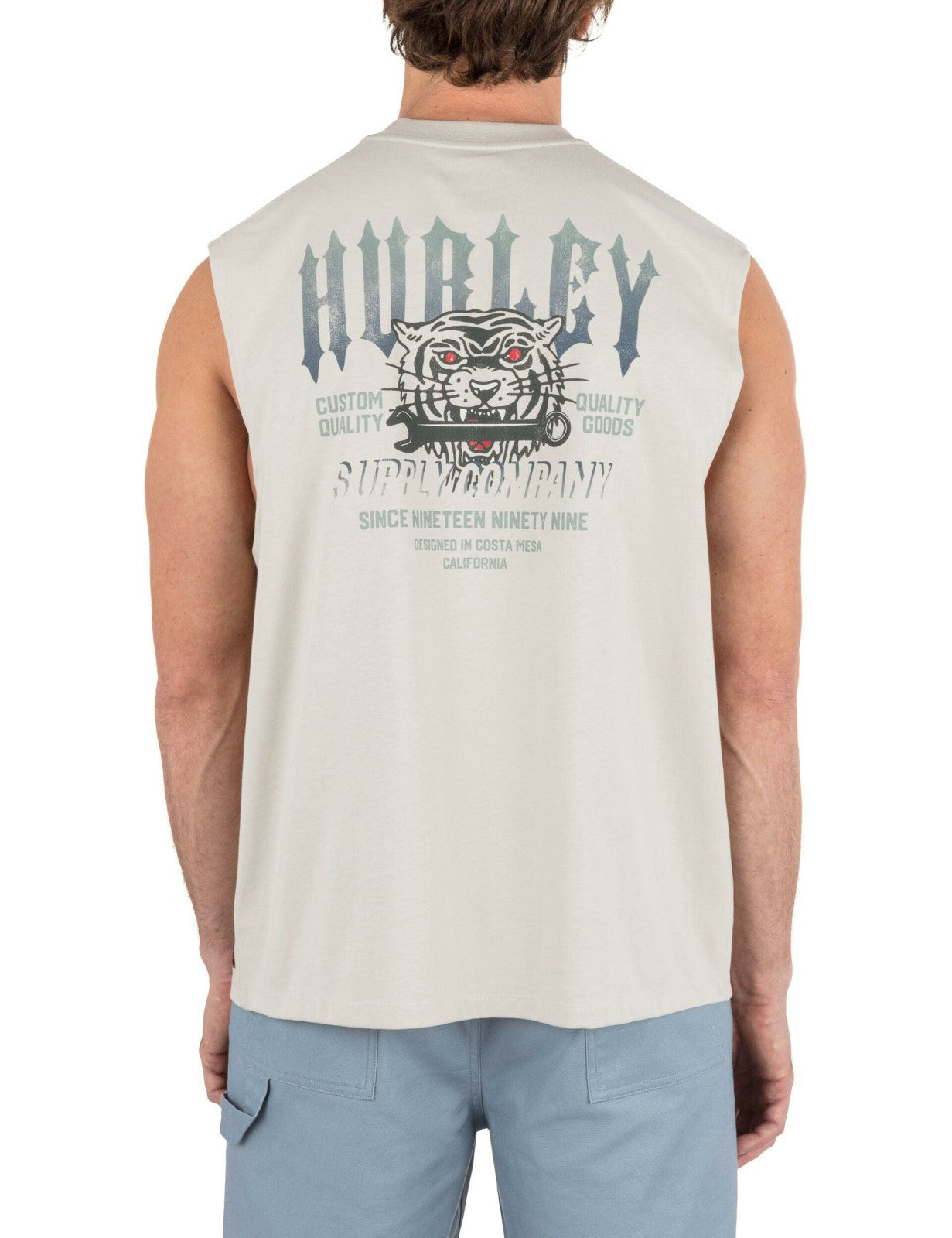 Forged Muscle Tee - Bone