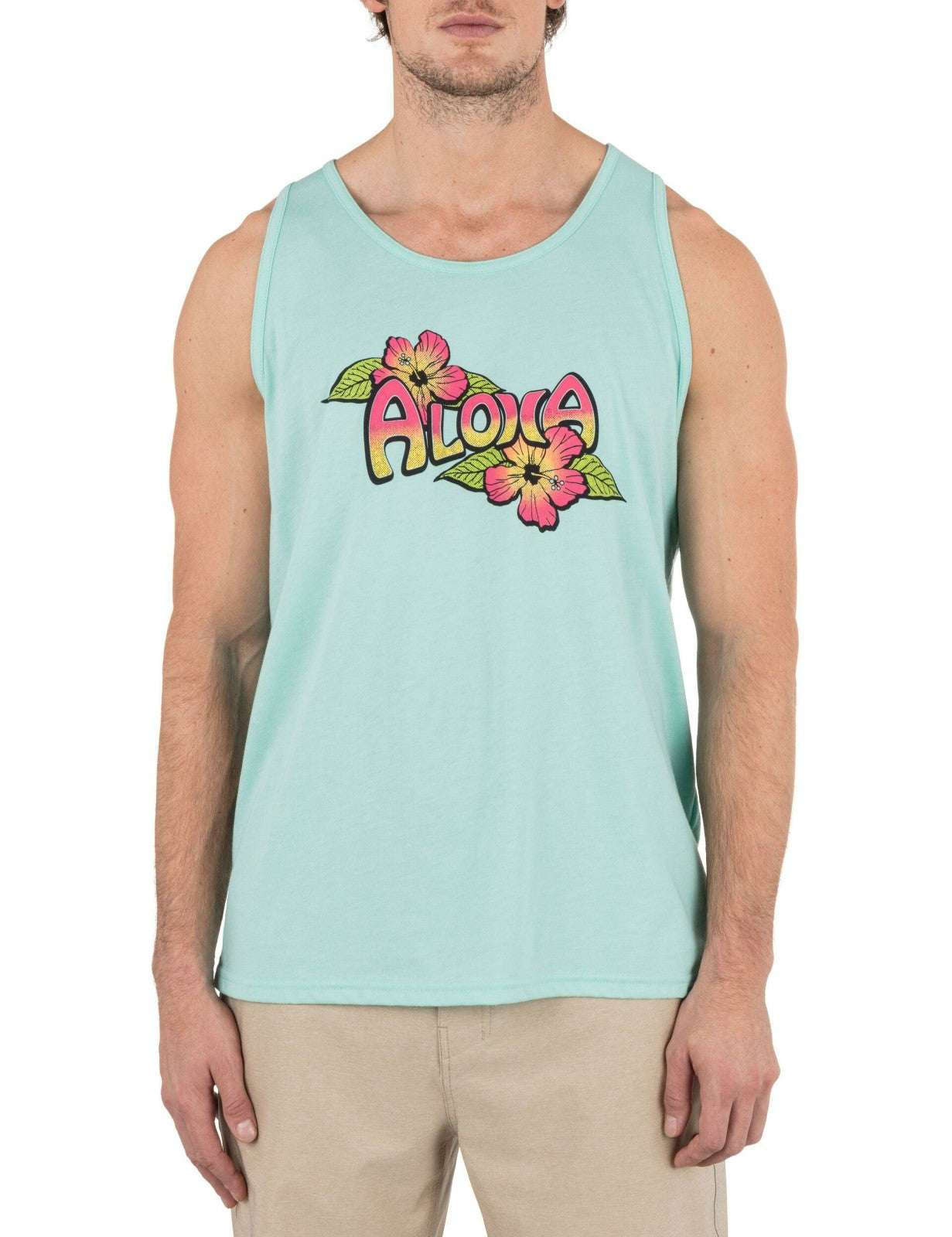 Aloha Tank - Tropical Mist Heather