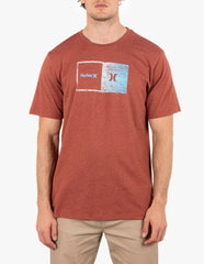 Everyday Halfer Gradient Short Sleeve - Brickyard Heather