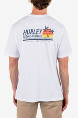 Everyday Sun Stripes Short Sleeve - White