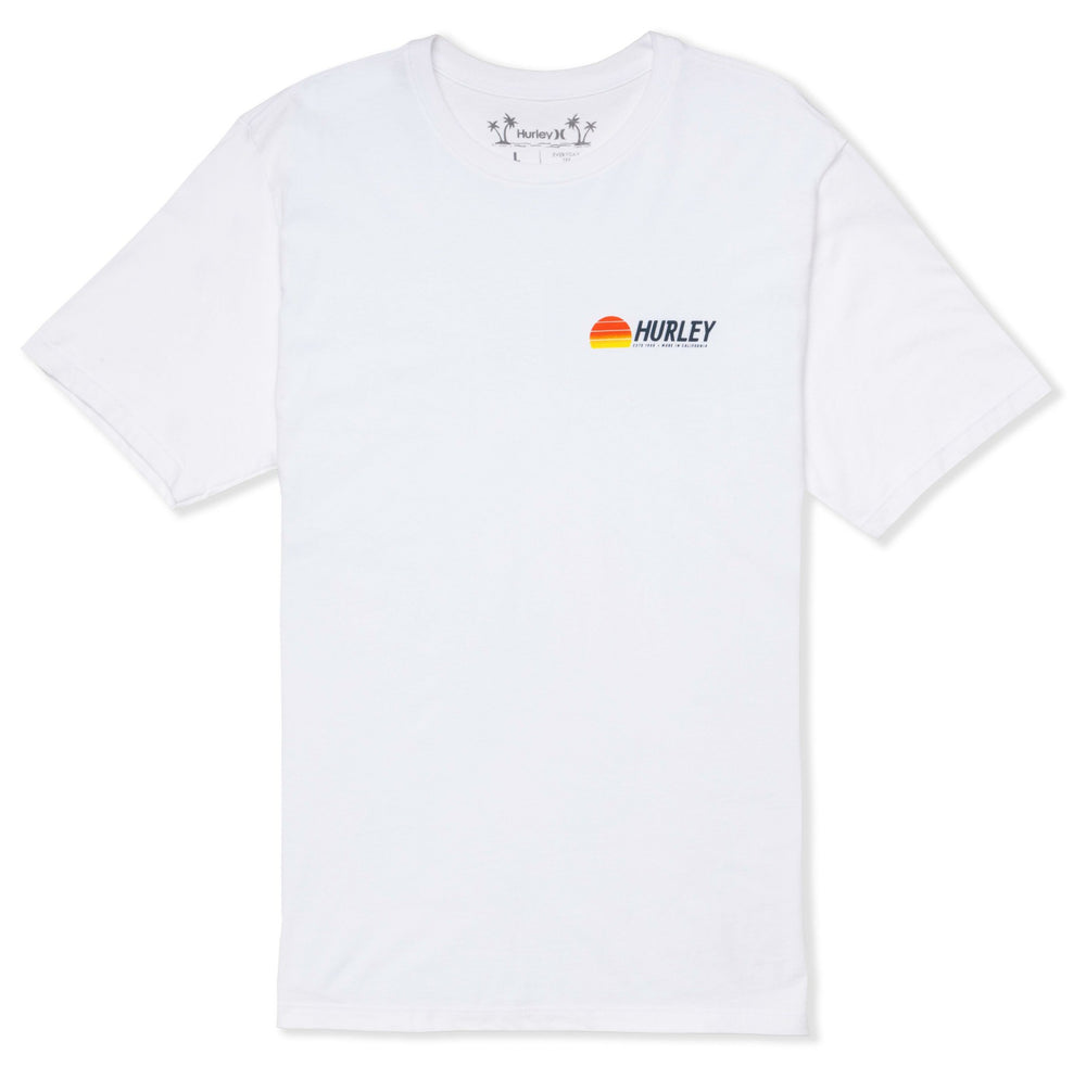 Everyday Sun Stripes Short Sleeve - White
