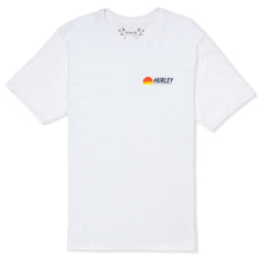 Everyday Sun Stripes Short Sleeve - White
