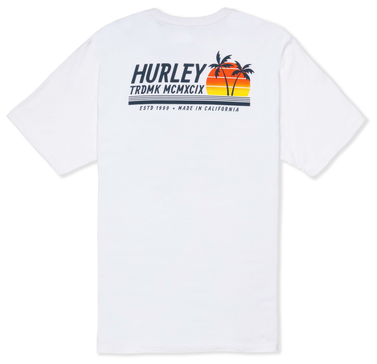 Everyday Sun Stripes Short Sleeve - White