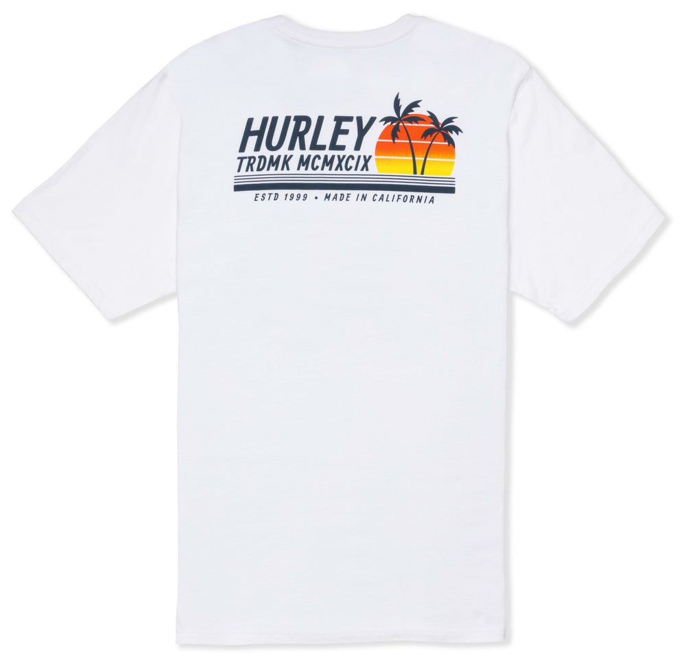 Everyday Sun Stripes Short Sleeve - White