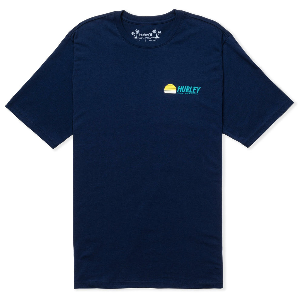 Everyday Sun Stripes Short Sleeve - Midnight Aqua