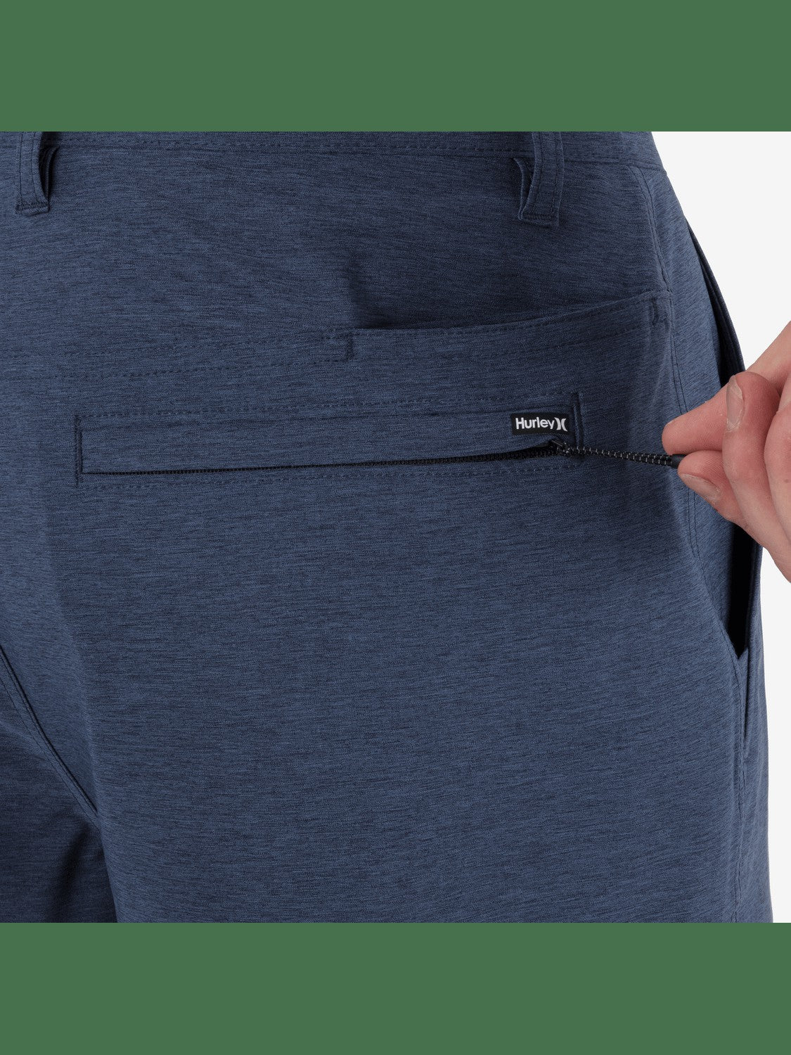 Phantom Heather Walkshort 20" - Obsidian