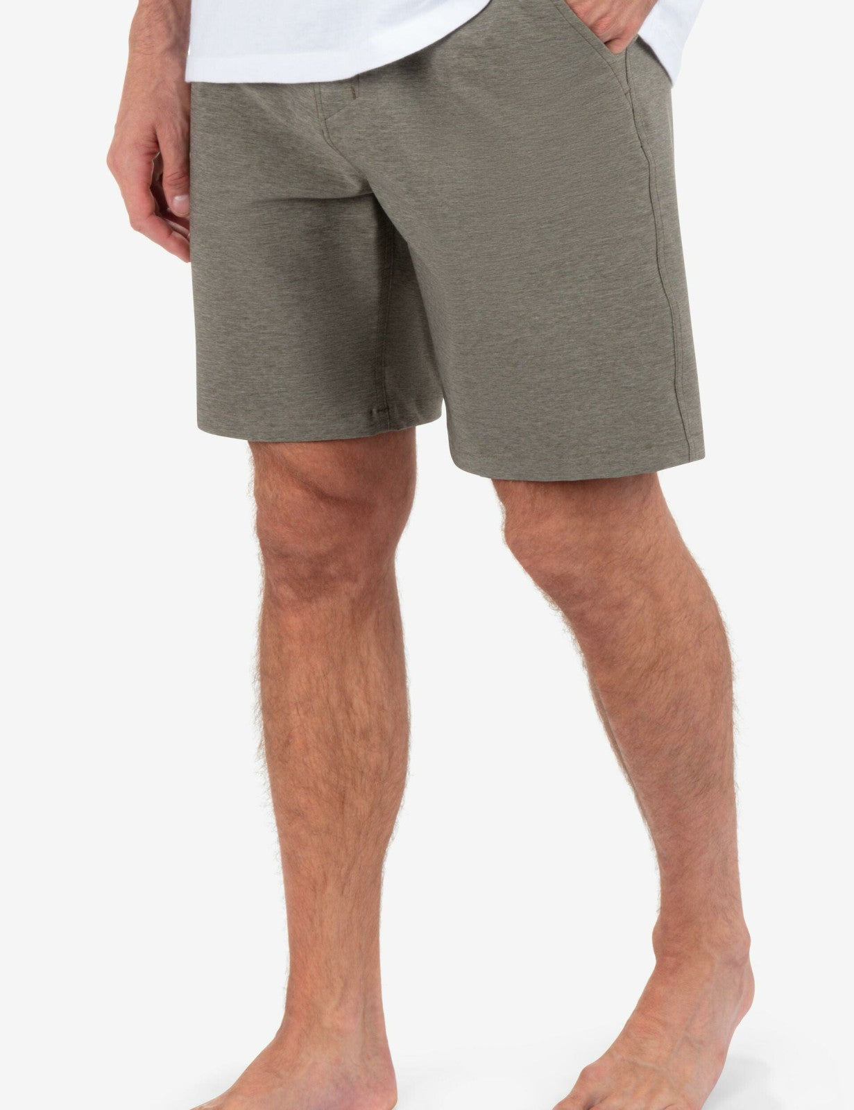 Phantom Heather Walkshort 20" - Olive