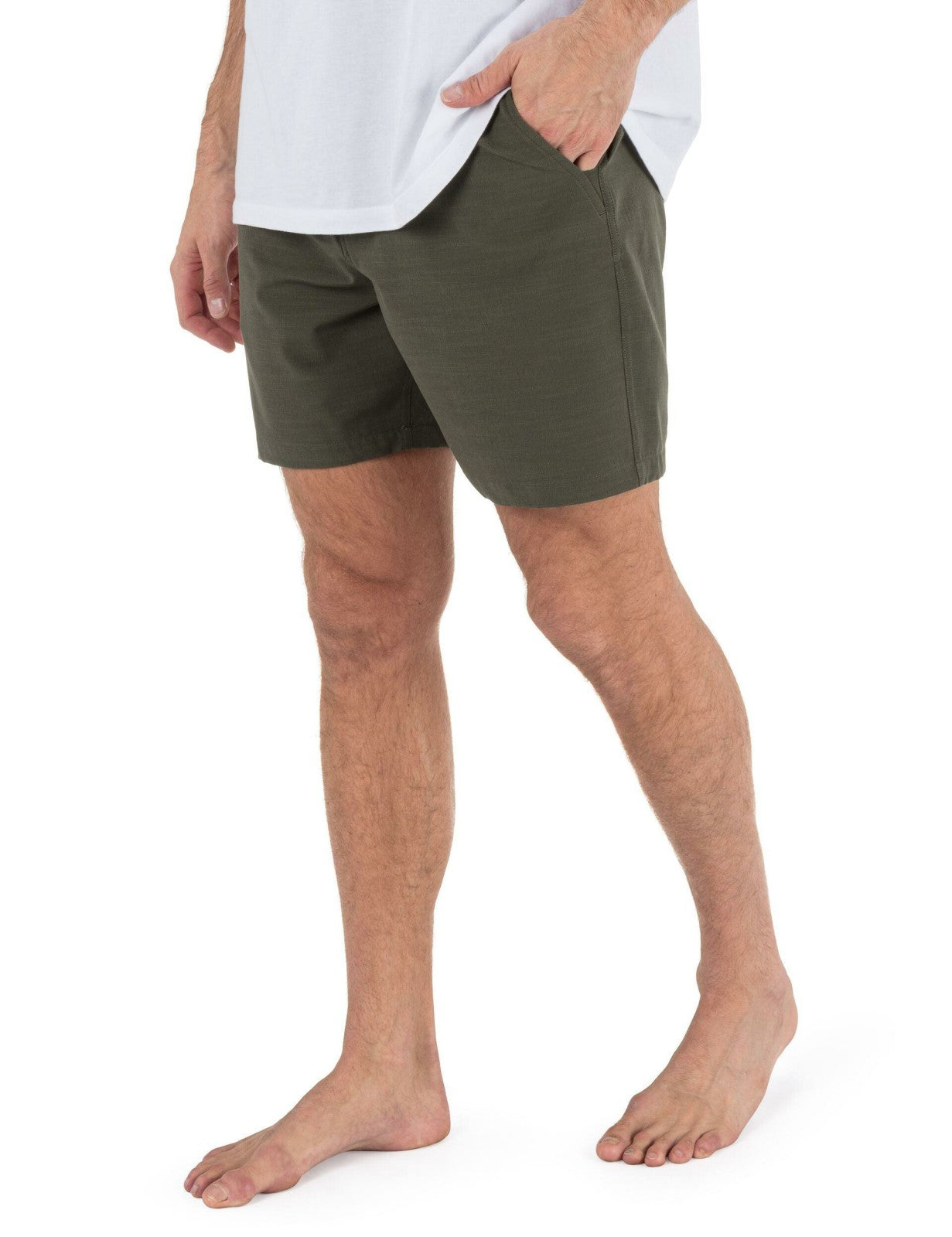 Phantom Slub 3/4 Waistband 18" - Charcoal Fern