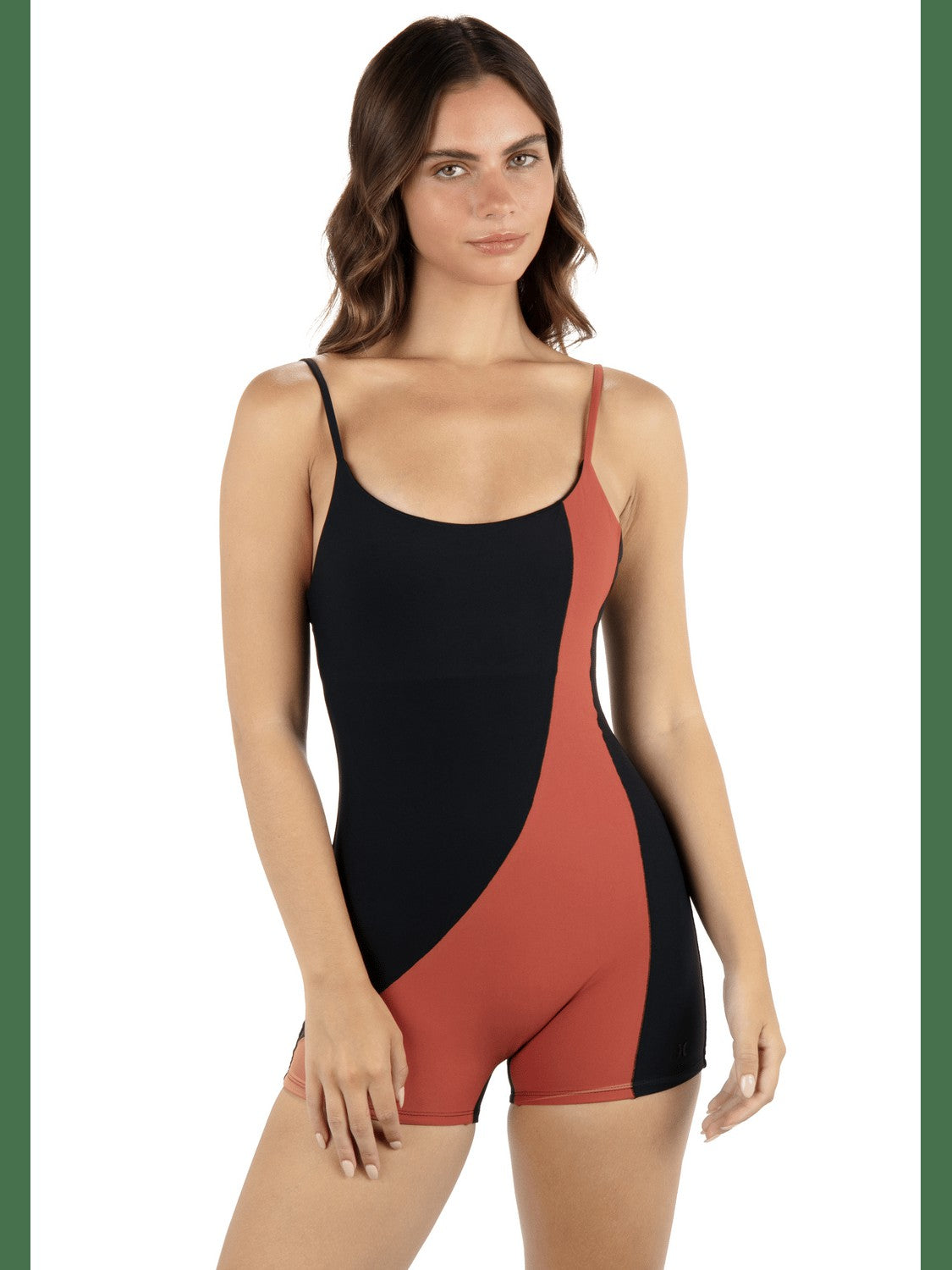 Max Solid Bodysuit - Black / Copper