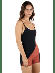 Max Solid Bodysuit - Black / Copper