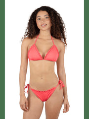 Macrame Triangle Bikini Top - Poppy