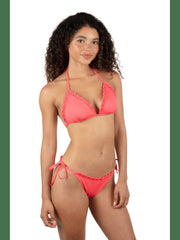 Macrame Triangle Bikini Top - Poppy