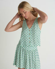 Venice Top - Windward Blue