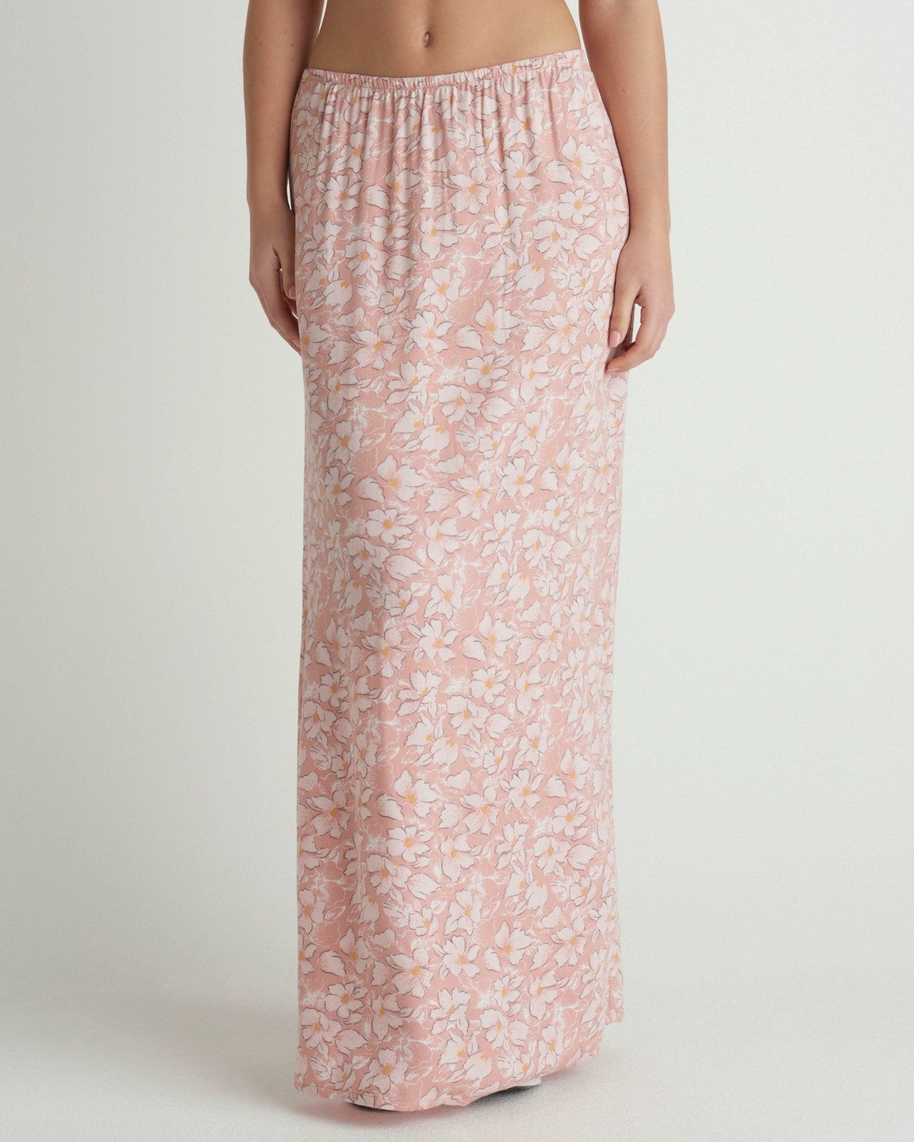 Beachcomber Maxi Skirt - Rose Tan