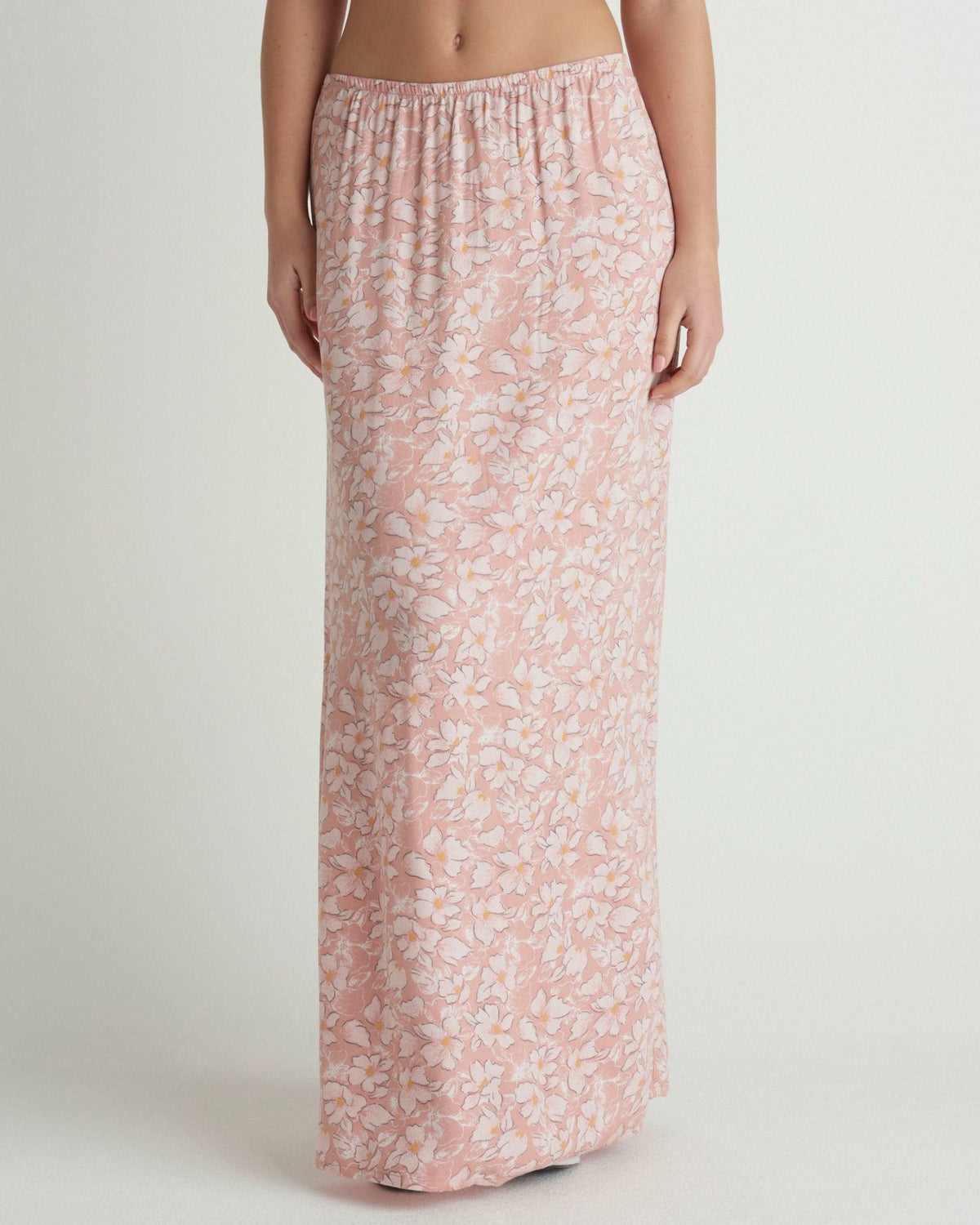 Beachcomber Maxi Skirt - Rose Tan