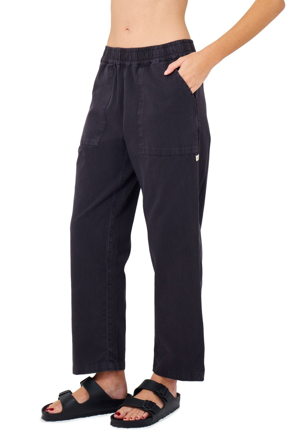 Wavy Days Pant - Off Black