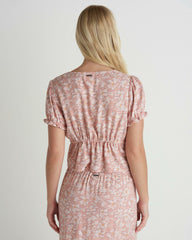 Beachcomber Top - Rose Tan