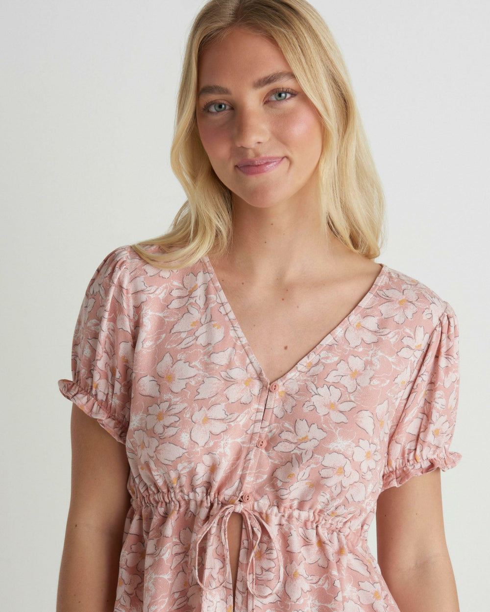 Beachcomber Top - Rose Tan