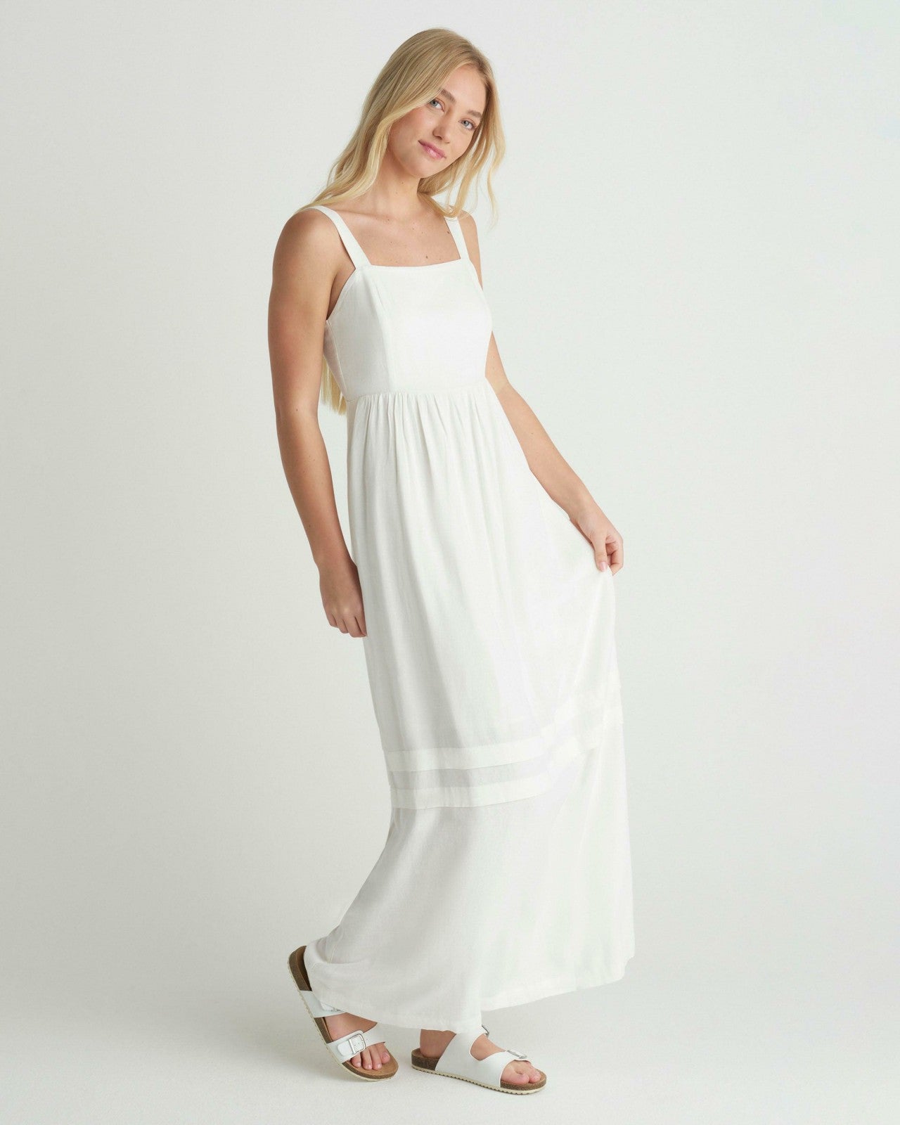 Sunny Days Maxi Dress - Off White