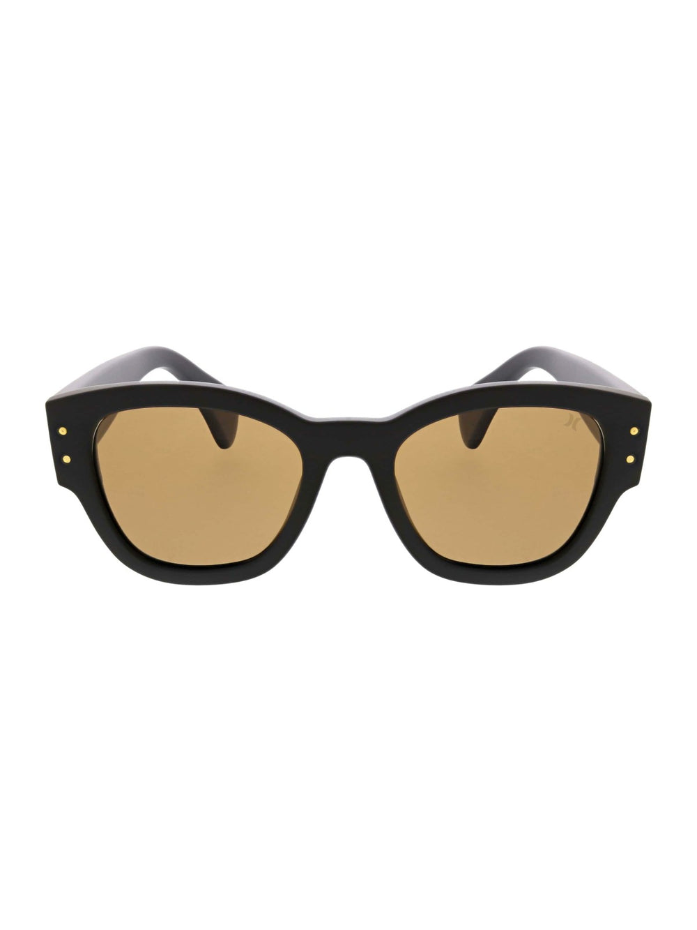 Fernando Sunglasses - Matte Black/Light Brown Solid