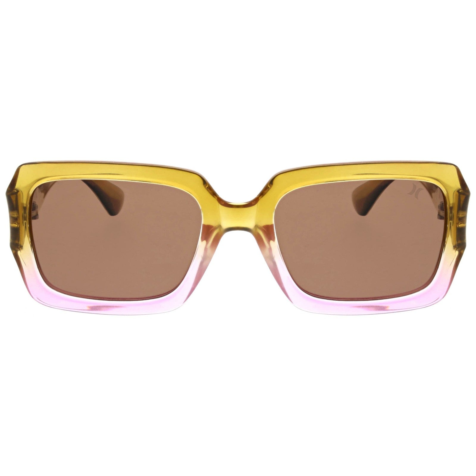 Outer Banks Sunglasses - Green/Mauve Gradient