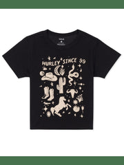 Country Road Baby Tee - Black