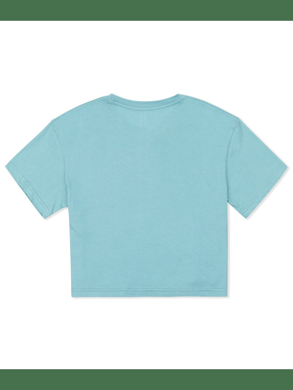 Bliss Boxy Crop Tee - Reef Waters
