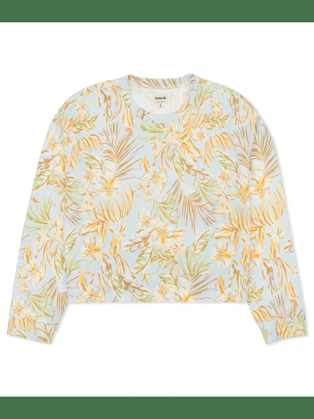 Fall Palms Boxy Crew - Starlight Blue