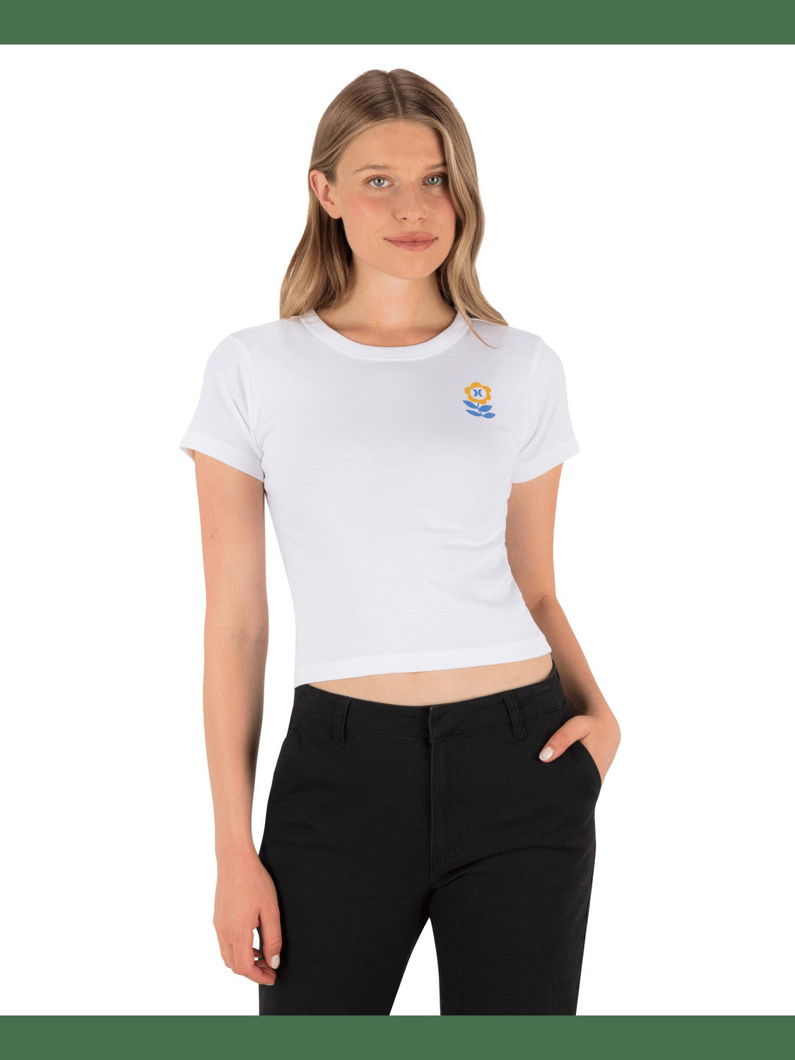 Burgeon Baby Tee - White