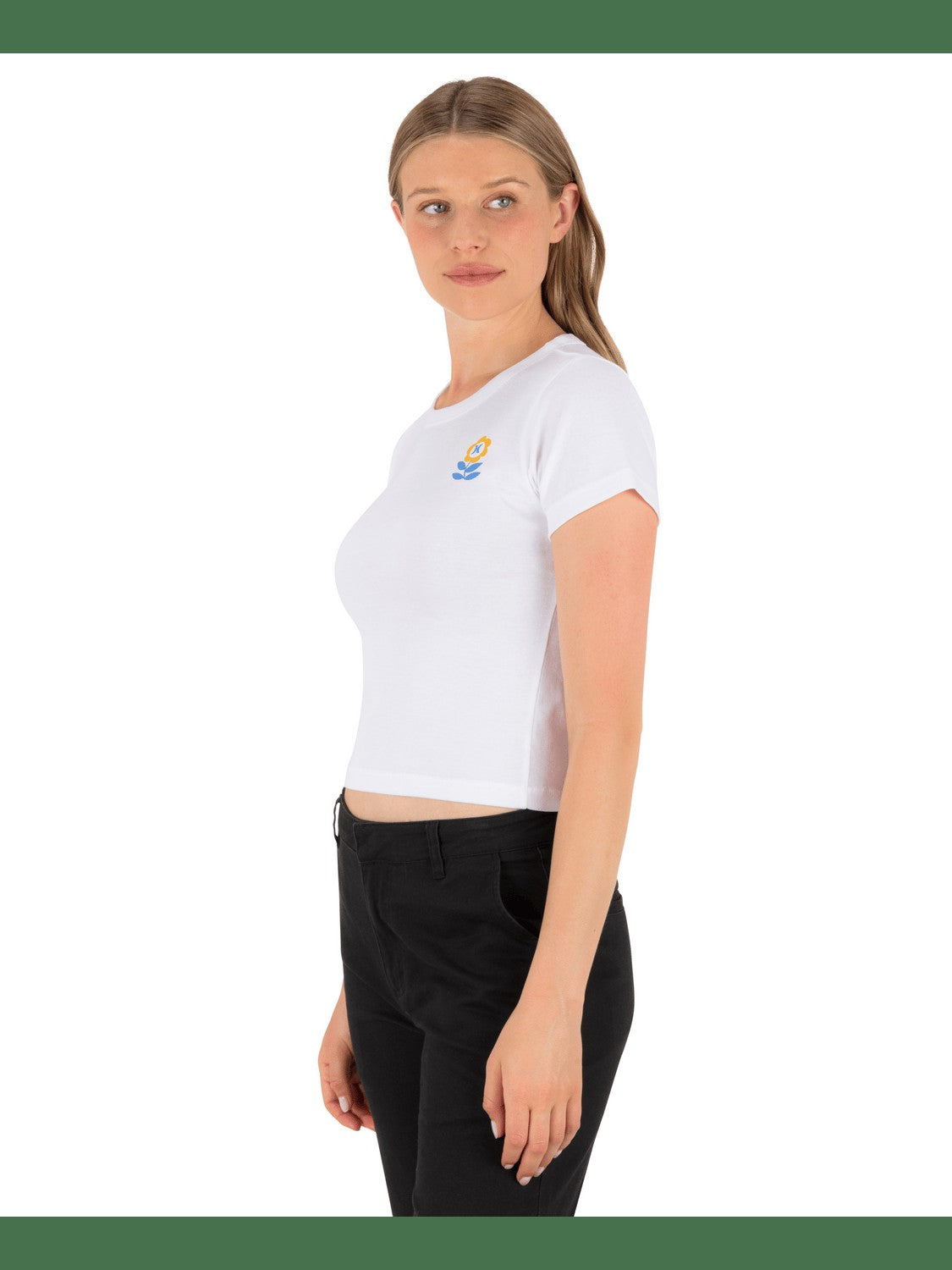 Burgeon Baby Tee - White