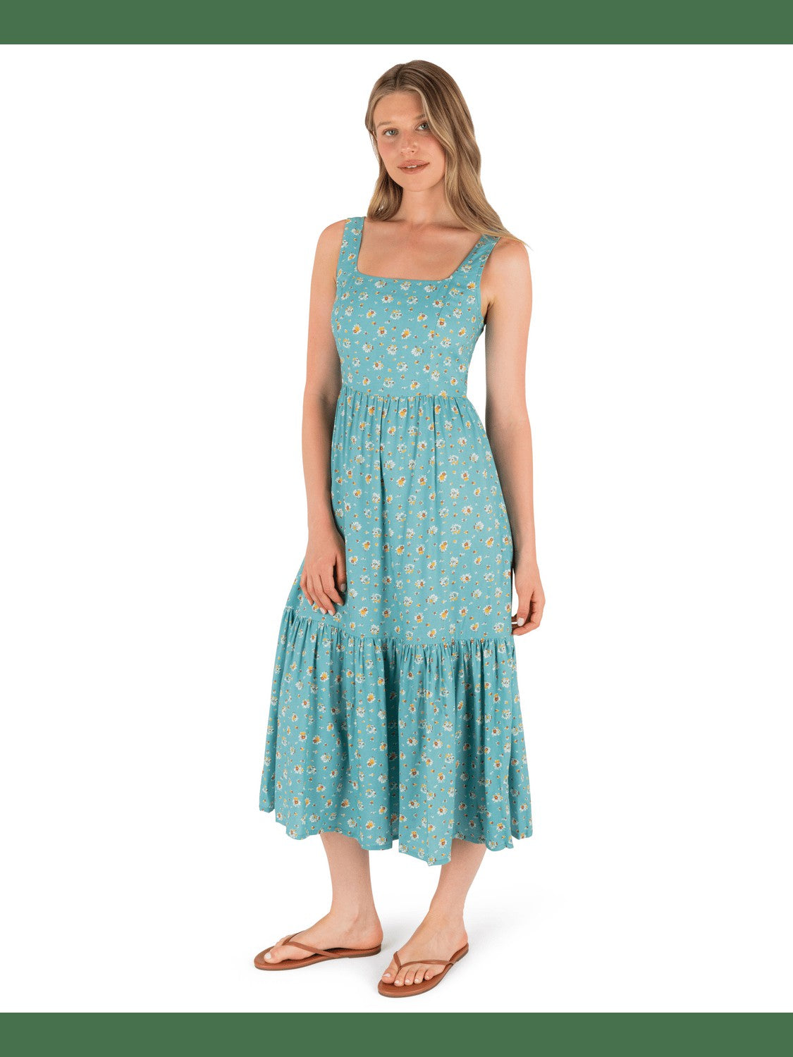 Dreamland Midi Dress - Reef Waters