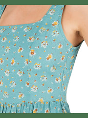Dreamland Midi Dress - Reef Waters