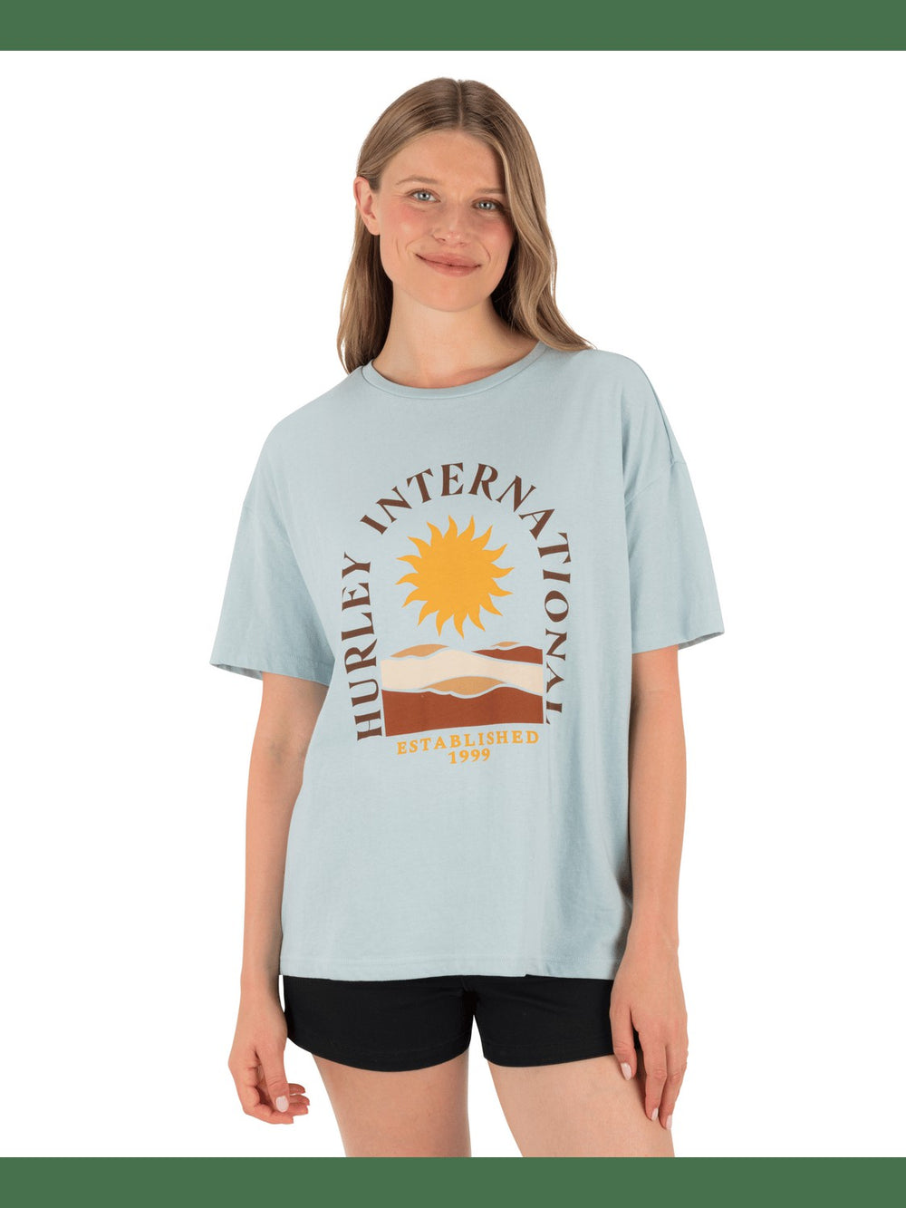 Death Valley Boyfriend Tee - Starlight Blue