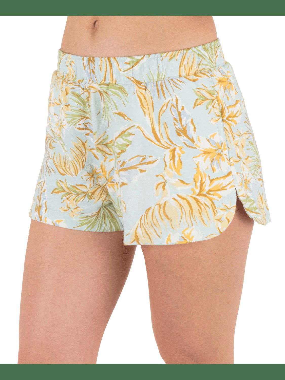 Fall Palms Short - Starlight Blue