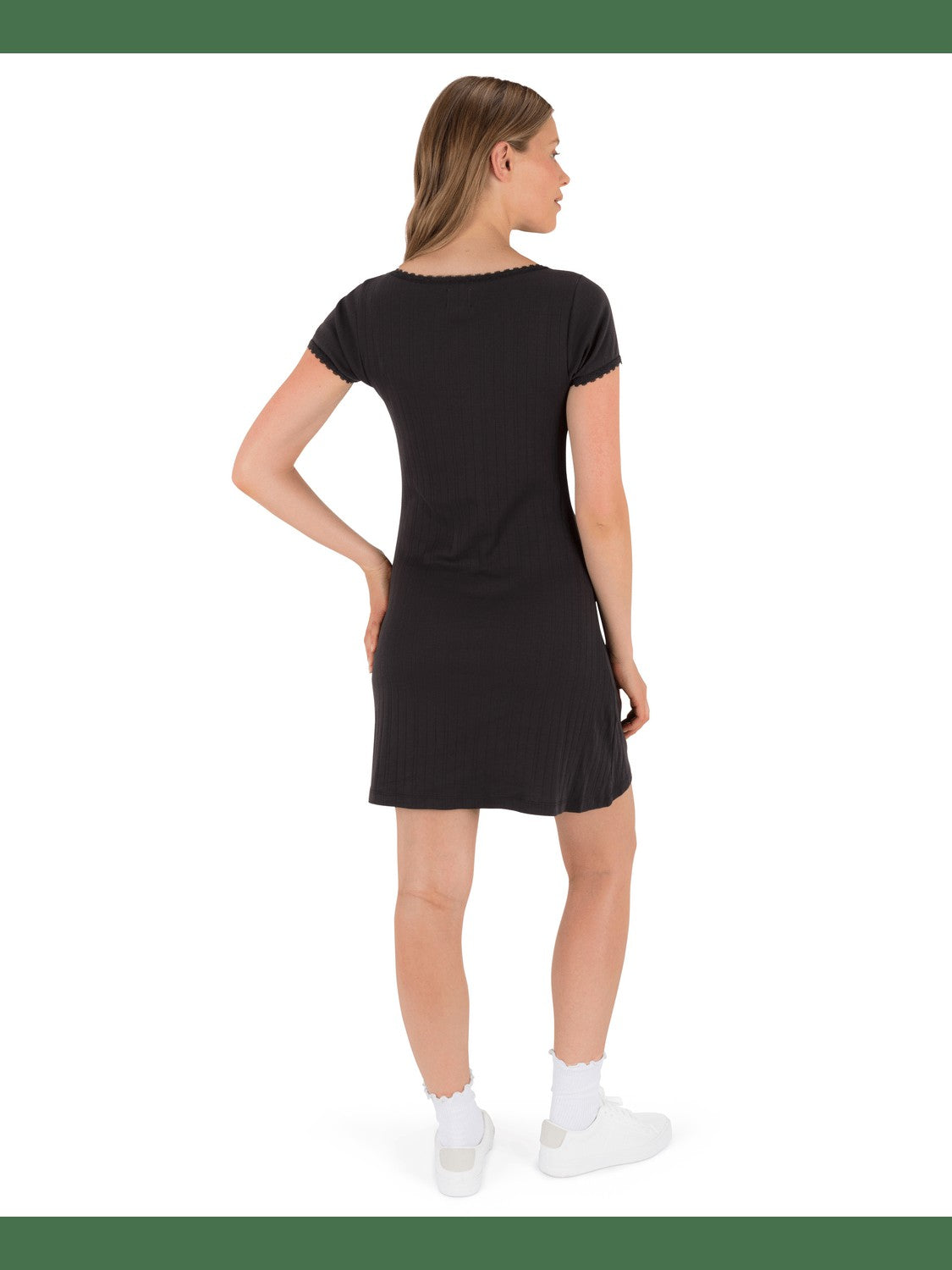 Gem Dress - Off Black