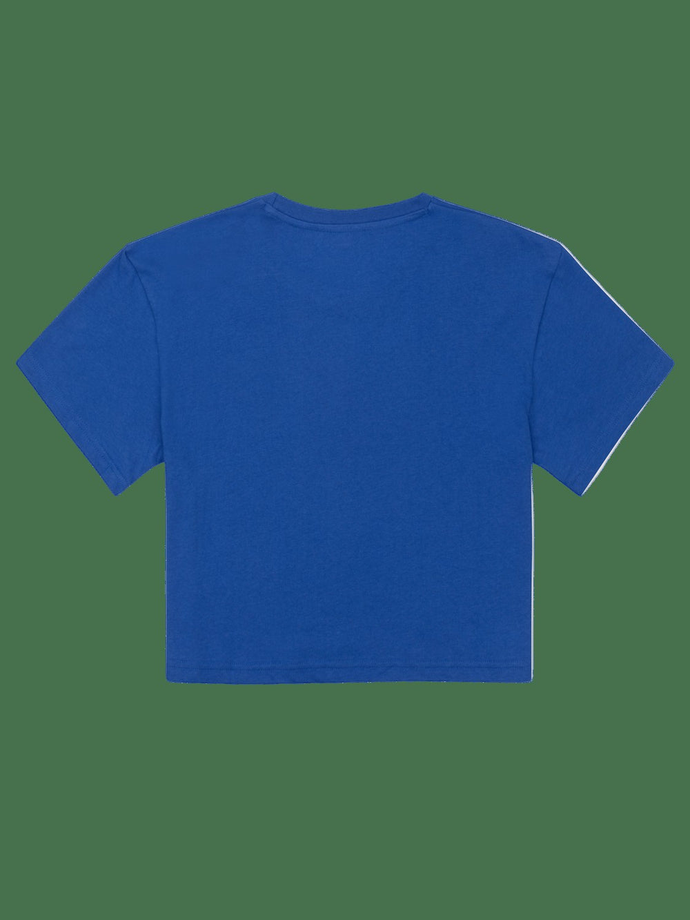 Fine Establishment Boxy Crop Tee - Ocean Blue