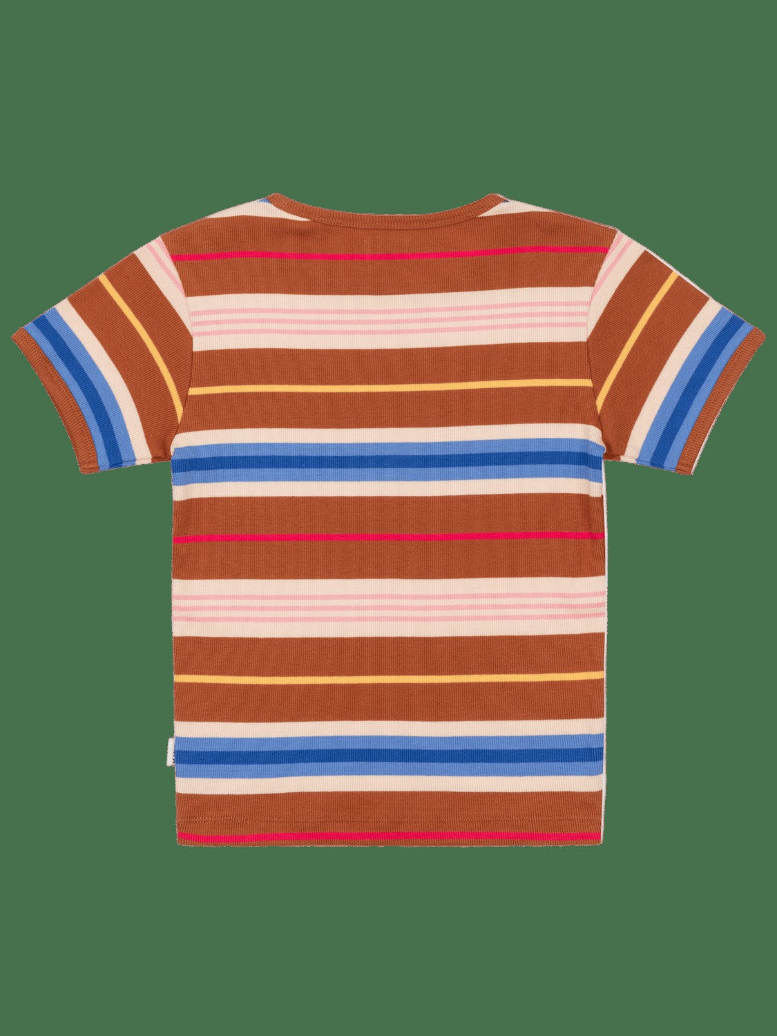 Just A Girl Baby Tee - Leather Brown