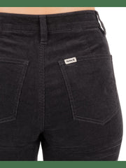 Urban Charm Wide Leg Pant - Off Black