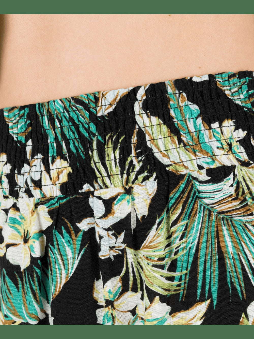 Fall Palms Skirt - Black
