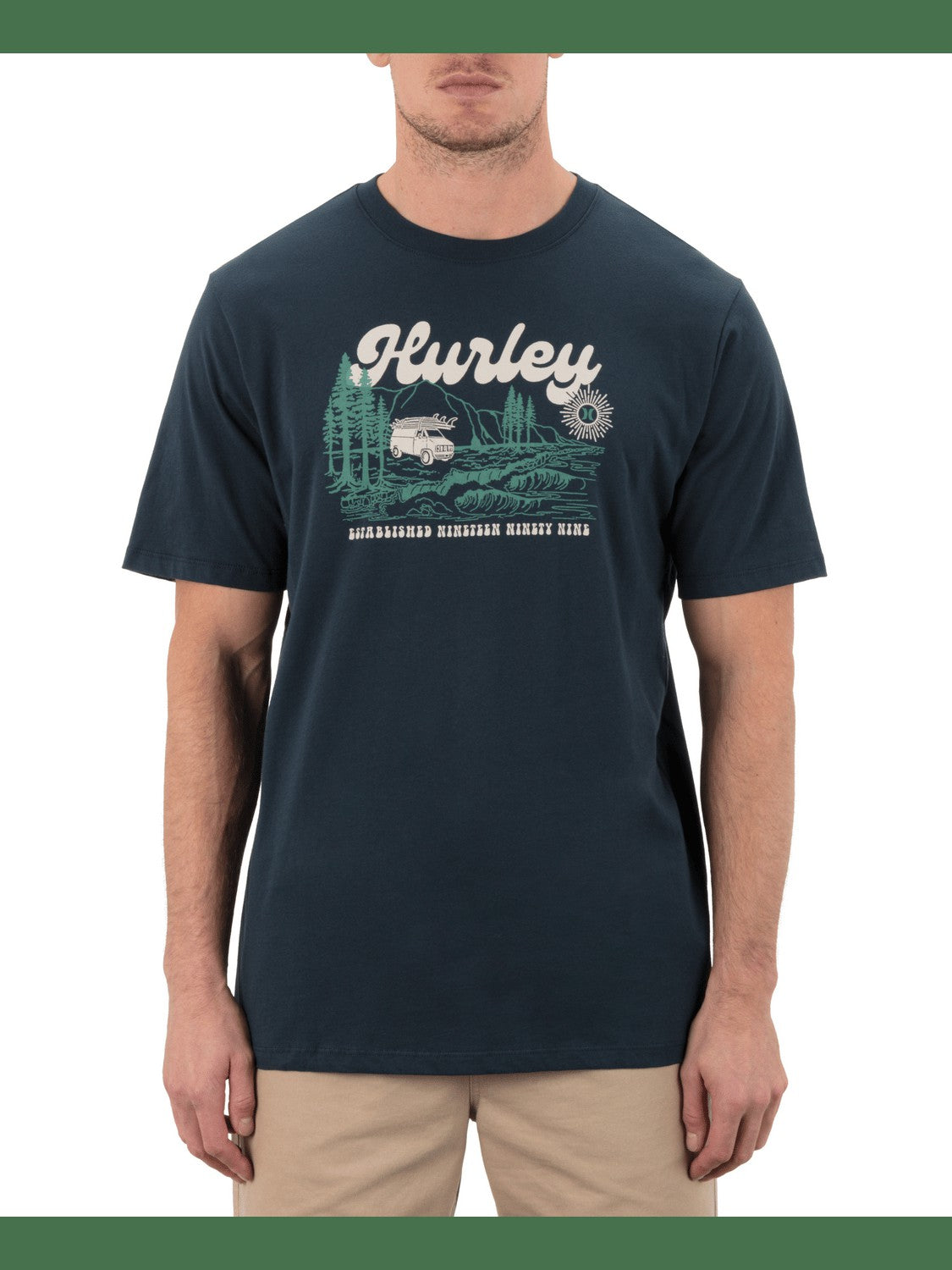 Camp Short Sleeve - Armored Navy