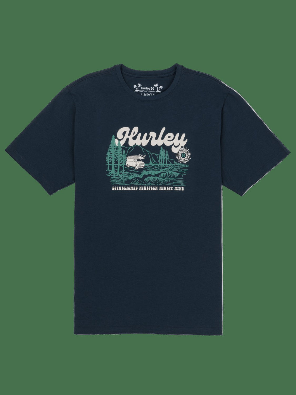 Camp Short Sleeve - Armored Navy
