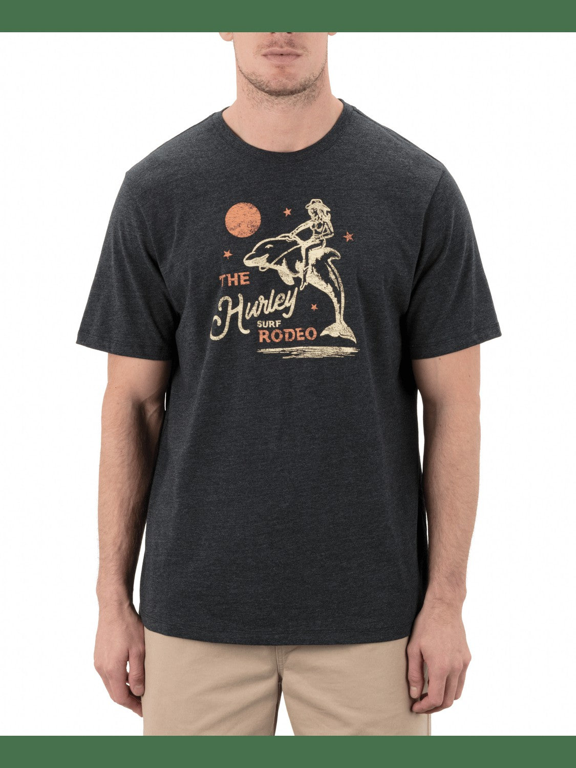 Ocean Rodeo Slub Short Sleeve - Black Heather