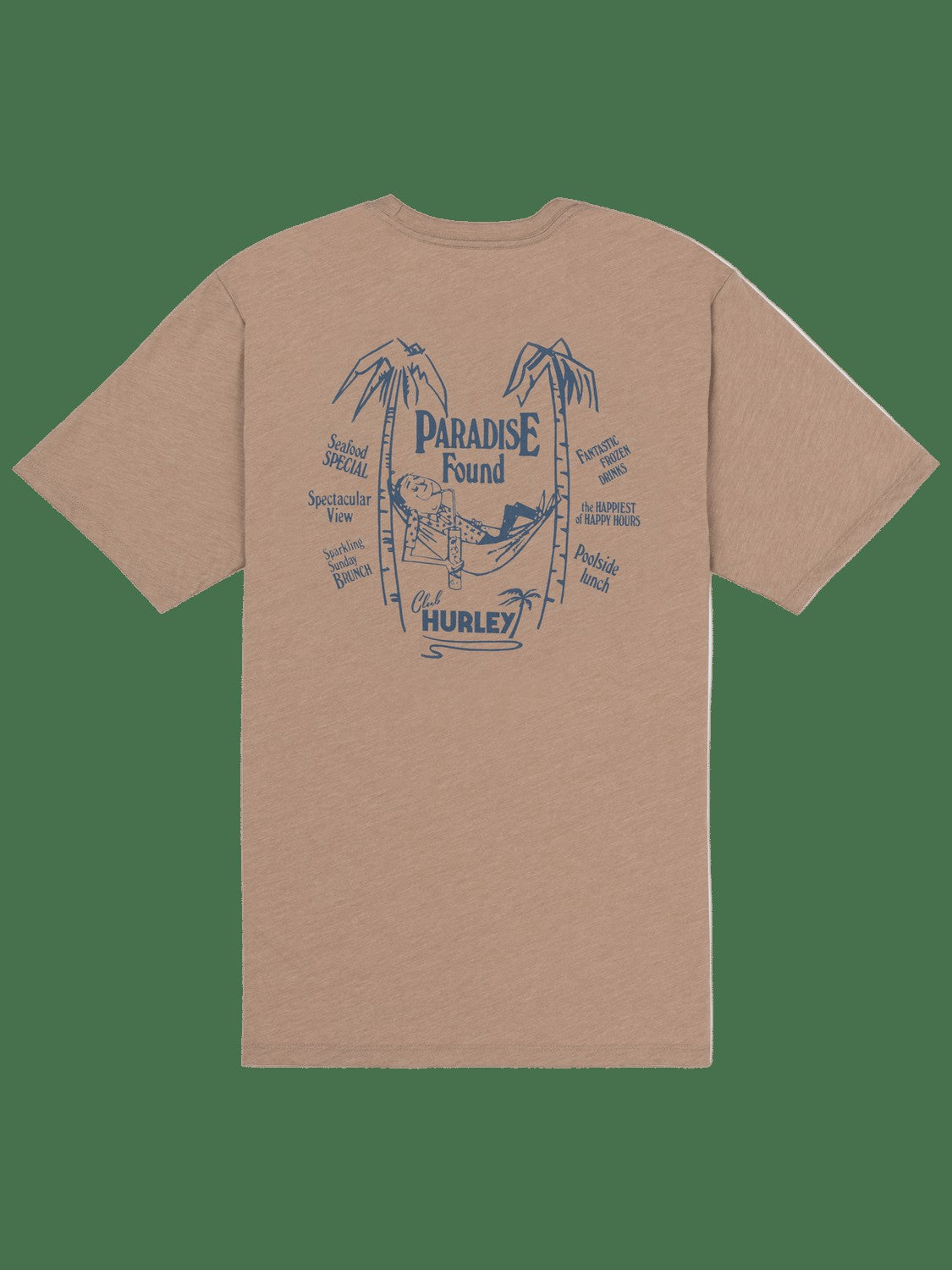 Club Hurley Short Sleeve - Bristlecone Heather