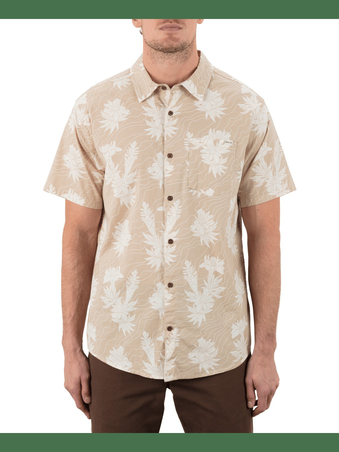 Lido Stretch Short Sleeve - Hazelnut